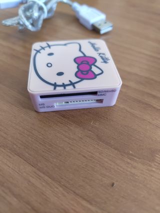 Lettore Card USB Hello Kitty + cavetto. ORIGINALE