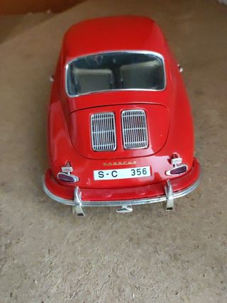 Porsche 356 Burago 1/18 Escala Roja