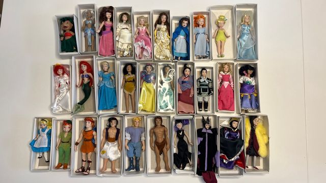 Muñecas de porcelana Princesas Disney