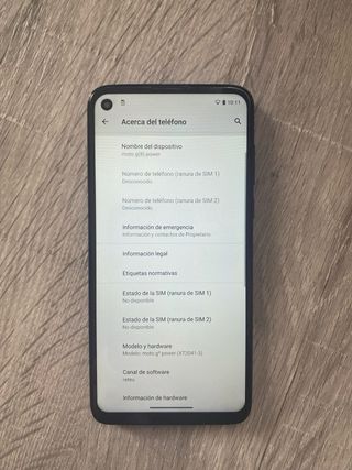 Motorola g8 Power - Doppia SIM - Nero