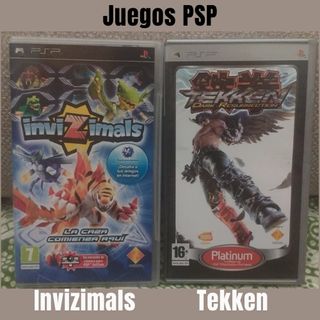 PSP: Invizimals & Tekken Dark Resurrection