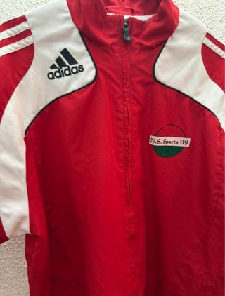 Chaqueta Adidas roja N.S. Sparta 09