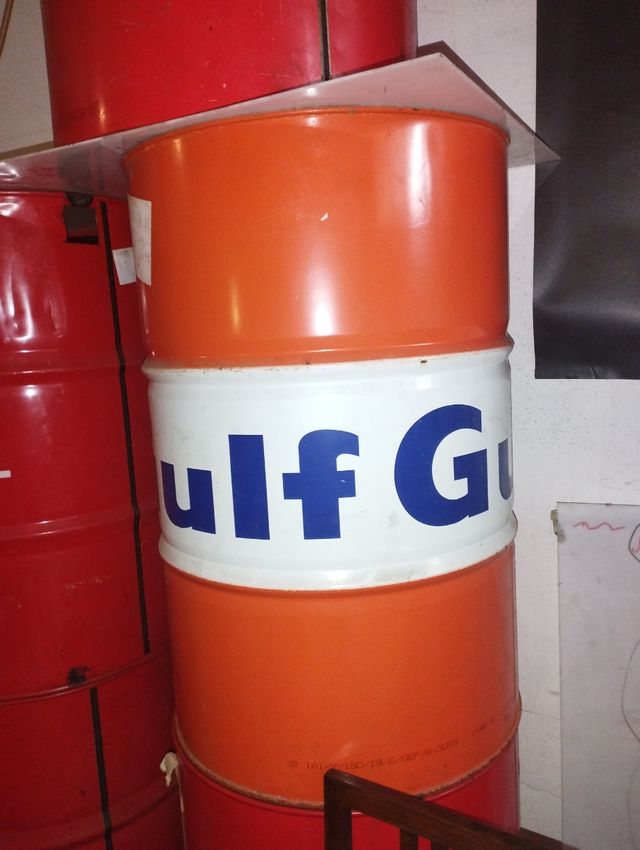 2 Bidones Gulf grandes