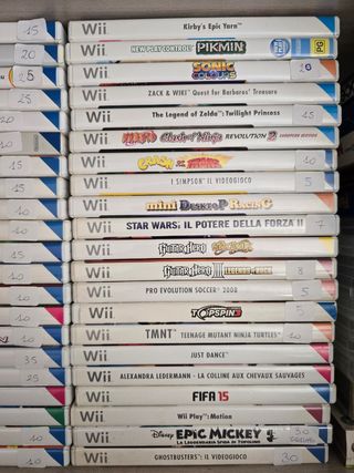 Videogiochi Nintendo Wii e wii u