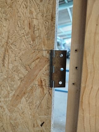 Portal obra OSB 20mm + marco