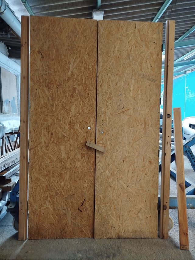 Portal obra OSB 20mm + marco