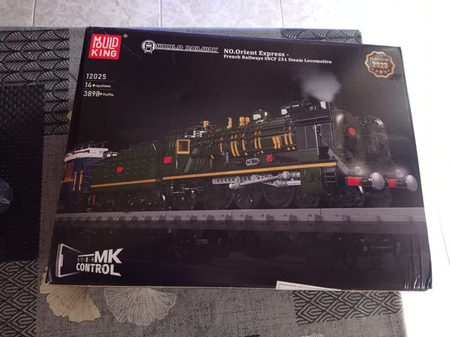 Tren Lego Mould King 12025