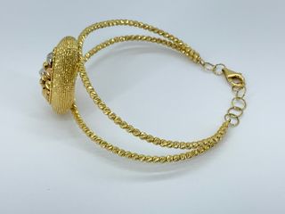 Pulsera oro 1ª ley multicolor