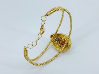 Pulsera oro 1ª ley multicolor