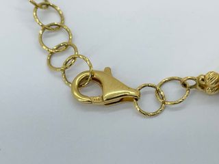 Pulsera oro 1ª ley multicolor