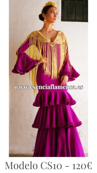Trajes flamenca gitana, tallas desde 34 hasta 56