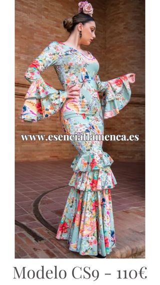 Trajes flamenca gitana, tallas desde 34 hasta 56