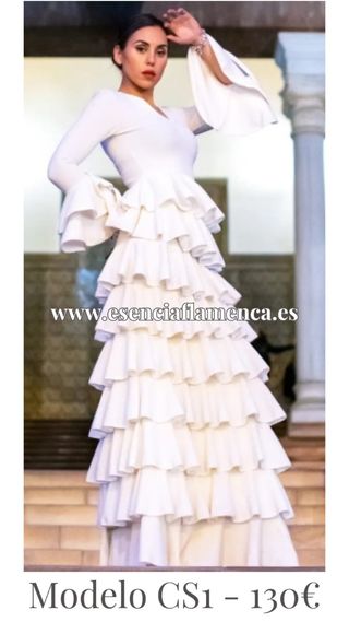Trajes flamenca gitana, tallas desde 34 hasta 56