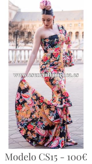 Trajes flamenca gitana, tallas desde 34 hasta 56