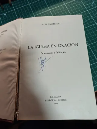 La iglesia en la Oración In. a la liturgia