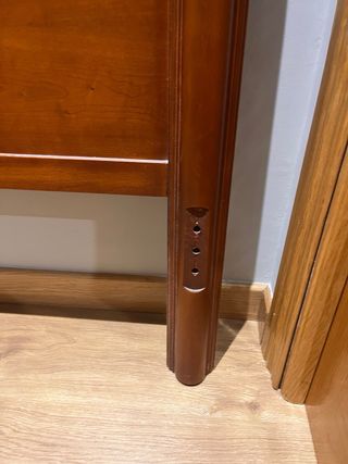 Cabecero madera maciza