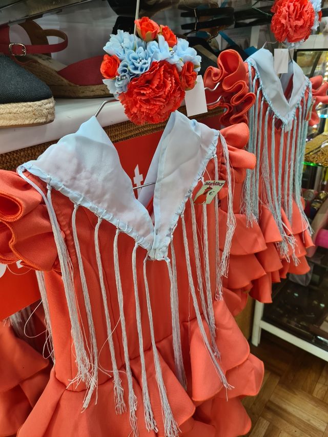 Traje Flamenca niña - 2 piezas