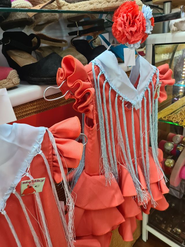 Traje Flamenca niña - 2 piezas