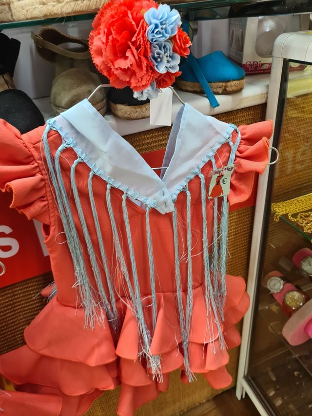 Traje Flamenca niña - 2 piezas