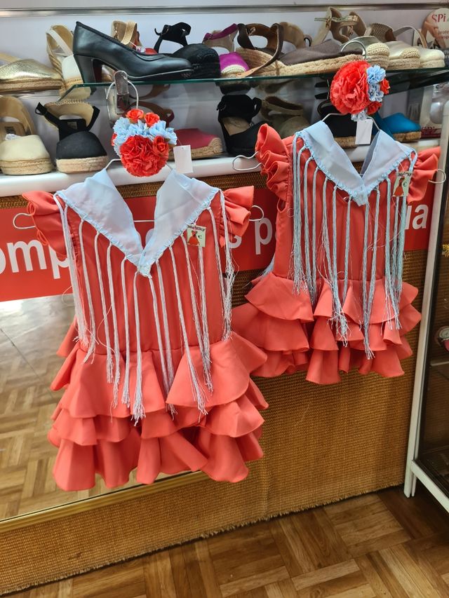 Traje Flamenca niña - 2 piezas