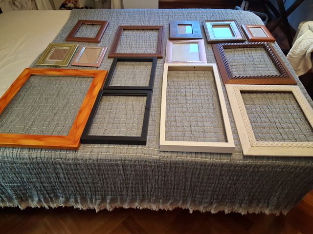 Marcos fotos: 10 marcos madera/metal