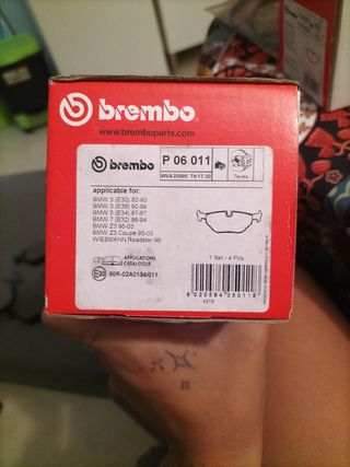 Pastillas Brembo BMW - P 06 011