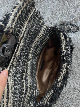 Bolso Purificación García - Blanco y Negro