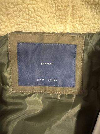 Chaqueta militar verde oliva