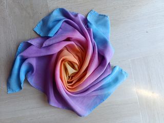 foulard seta playsilk 22-02 - telo Waldorf