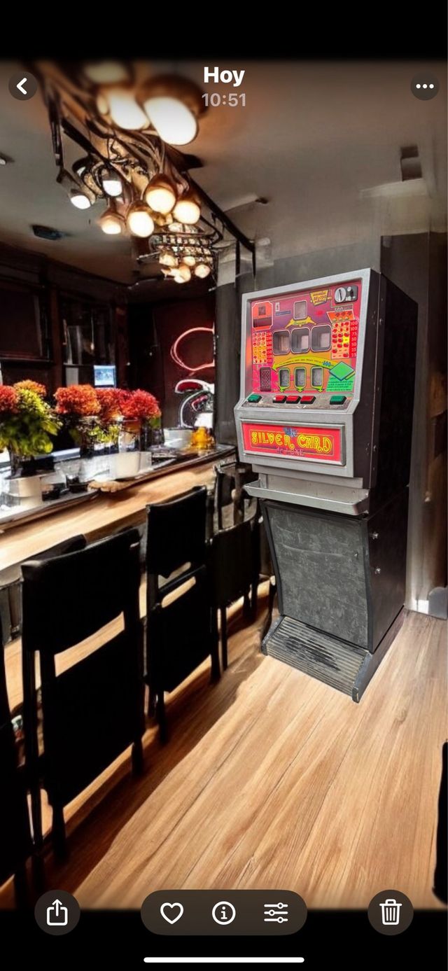 Máquina tragaperras Silver Card