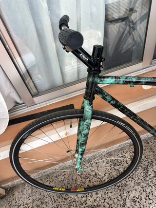 Bicicleta Fixie Talla L - Verde
