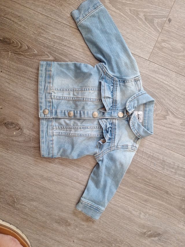 Cazadora vaquera bebé 0-3m