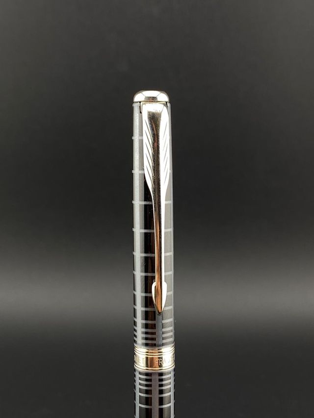 Boligrafo Parker Sonnet En Laca Gris/Black Gt
