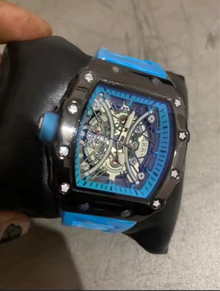 Reloj deportivo azul - Hombre