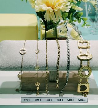 Pulseras oro 18k