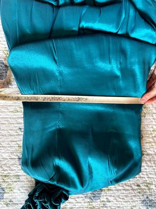 Abito monospalla corto a palloncino