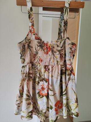 Blusa estampada flores verano