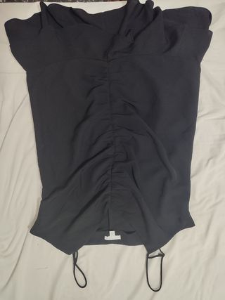 Vestido negro H&M XL