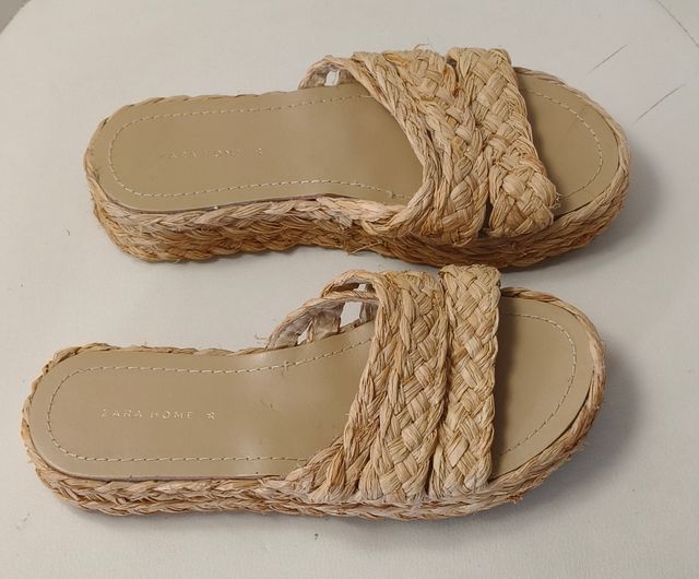 Sandalias de cuña Zara, mujer, t. 36