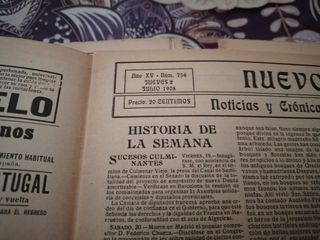 58 revistas Nuevo Mundo (años 1908 y 1909)