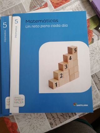 MATEMATICAS 5 PRIMARIA SABER HACER