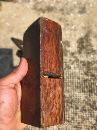 Cepillo carpintero antiguo Marca De Fabrica