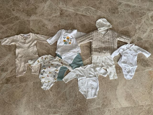 Ropa bebé 1 mes