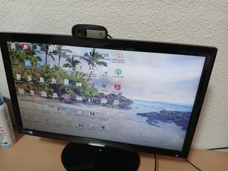 Monitor Samsung + Teclado HP + torre HP