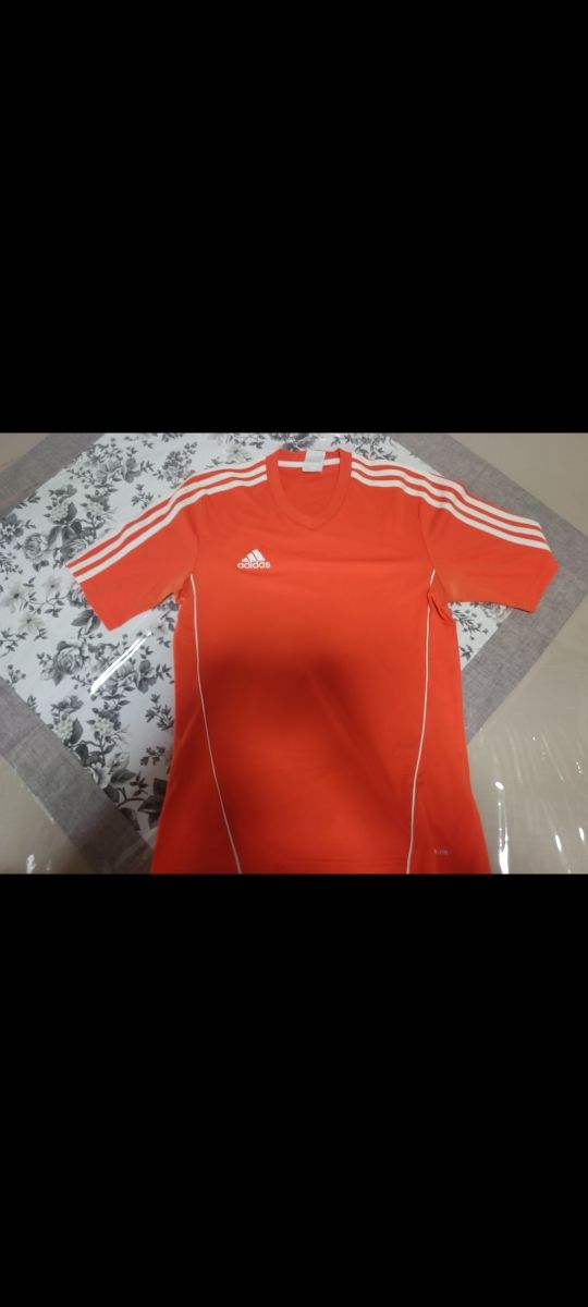 Maglia Adidas Arancione Tg M