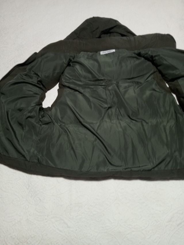 Chaleco acolchado verde oliva XL niño