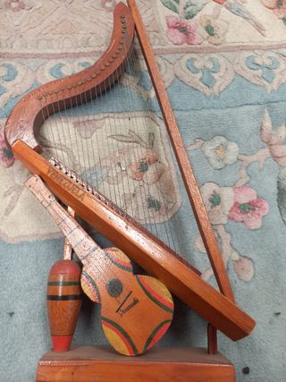 Arpa Venezolana decoración 