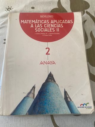 Matemáticas aplicadas a las Ciencias Sociales II.