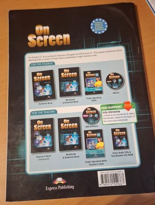 On Screen Students book C1