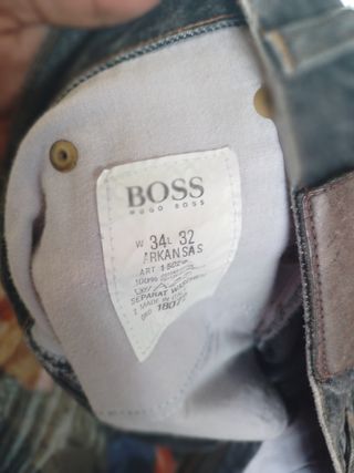 Vaqueros BOSS negros